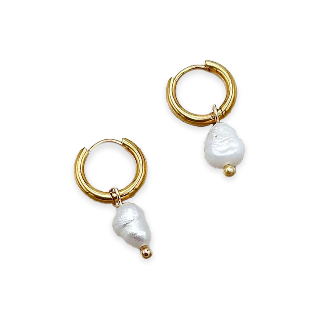 Pearl Earrings | Luciana Luxe