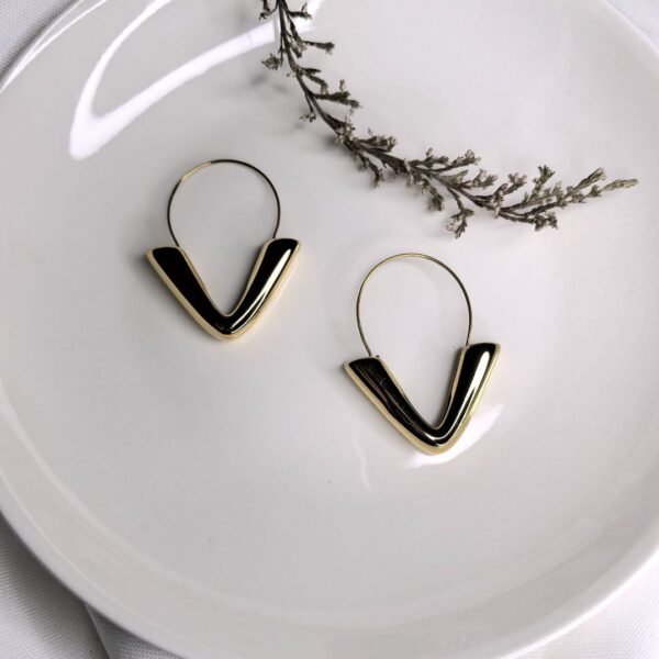 Verra Hoop Earrings | Luciana Luxe