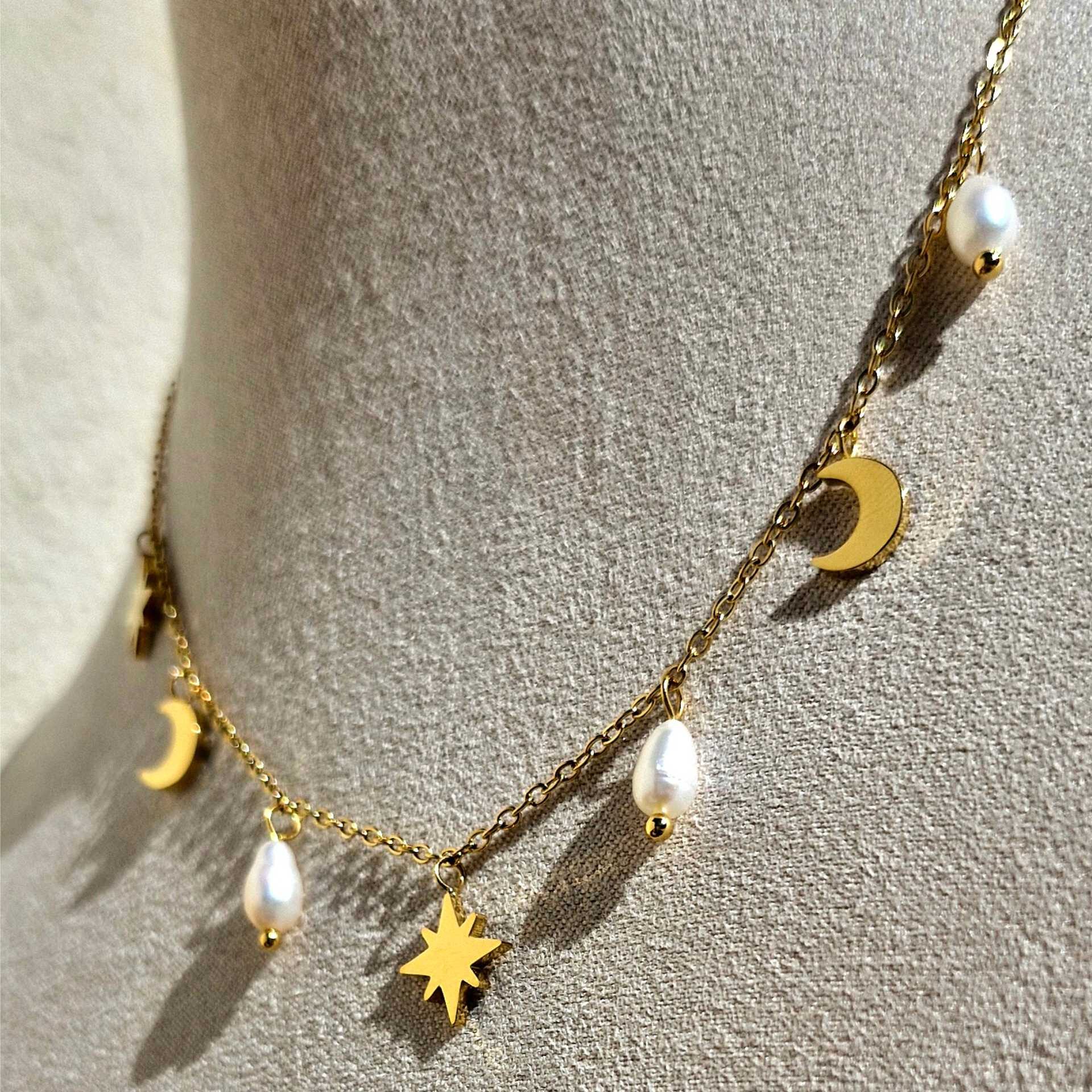 Lua Pendant Necklace | Luciana Luxe